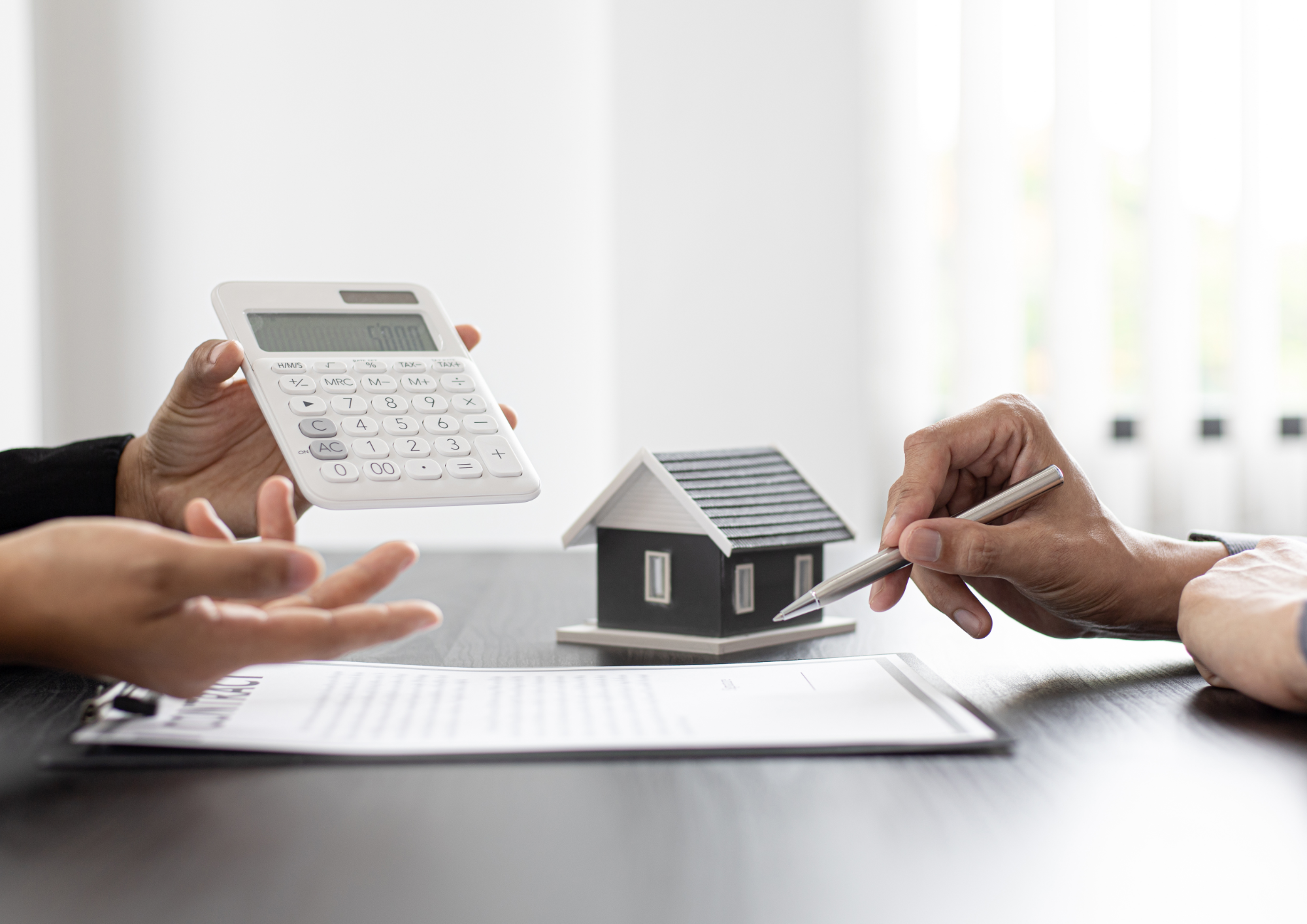 House and calculator